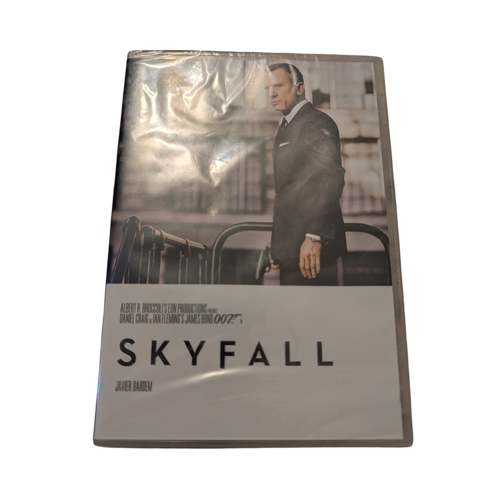Skyfall DVD 007 James Bond Daniel Craig Javier Bardem New Sealed 2012 Action